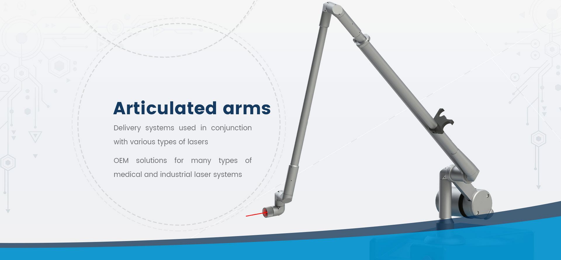 Ophthalmic lasers and Articulated arms Optotek Medical